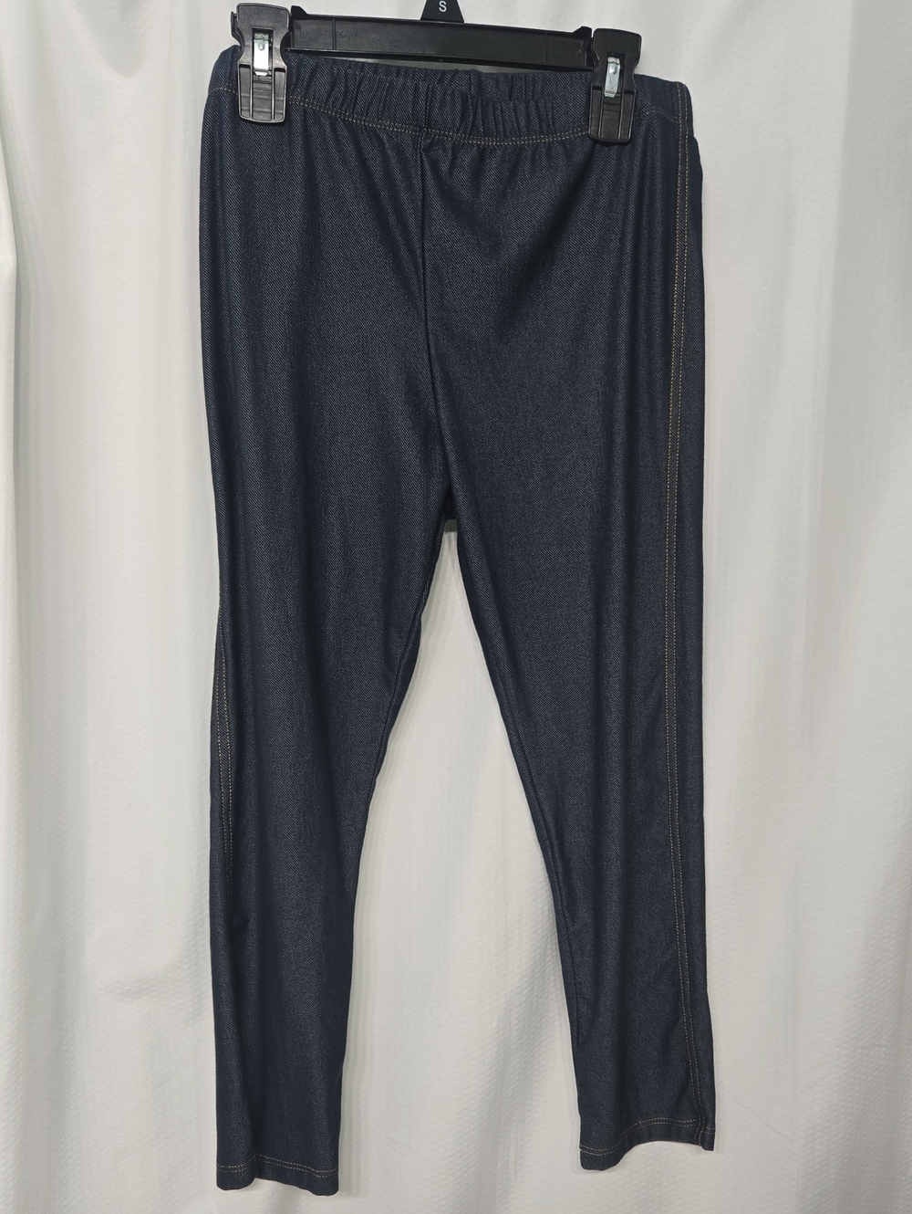 (2 Pair) The Children's Place Navy Denim Jegging-Style Pull-On Leggings
